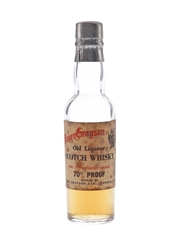 Roger Grayson Old Liqueur Scotch Whisky Bottled 1940s 5cl / 40%