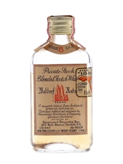 Waldorf Astoria 8 Year Old Bottled 1950s - Sponsored Imports 4.7cl / 43%