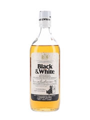Black & White Bottled 1970s-1980s - Silva 75cl / 43.28%