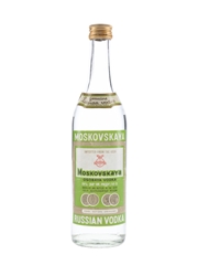 Moskovskaya Russian Vodka Bottled 1970s-1980s 50cl / 39%
