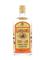 Gordon's Dry Gin Bottled 1970s 75cl