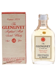 Glenlivet 12 Year Old Bottled 1960s 4cl / 45%