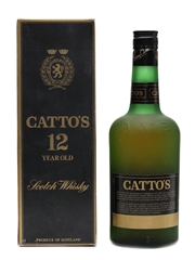 Catto's 12 Years Old Bottled 1980s 75cl