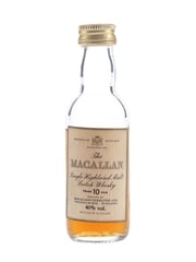 Macallan 10 Year Old Bottled 1980s 5cl / 40%