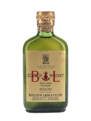 Bulloch Lade Gold Label Spring Cap Bottled 1950s 5cl / 40%