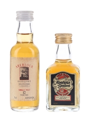 Aberlour Glenlivet 12 Year Old Bottled 1980s 4.7cl-5cl / 43%