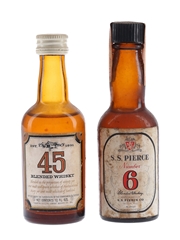 45 & SS Pierce Australian Whisky 2 x 5cl