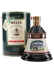Bell's Christmas 1989 Ceramic Decanter Perth Winter 1895 75cl / 43%