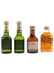Assorted Whisky Liqueur Atholl Brose, Drambuie & Stag's Breath 4 x 5cl