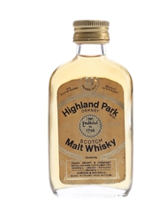 Highland Park 8 Year Old 100 Proof Bottled 1970s 5cl / 57%