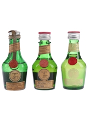 Benedictine DOM Bottled 1950s, 1960s & 1970s 3 x 3cl / 43%