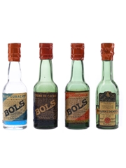 Bols Liqueurs Bottled 1950s-1960s 4 x 3cl
