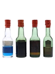 Bols Liqueurs Bottled 1950s-1960s 4 x 3cl