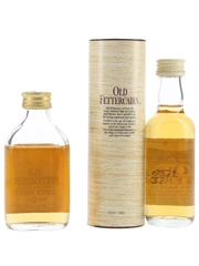 Old Fettercairn 10 Year Old Bottled 1980s 2 x 5cl / 43%