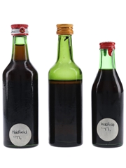 Dubonnet & Noilly Prat Bottled 1970s 3 x 5cl