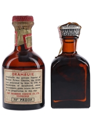 Drambuie & Lochan Ora Bottled 1960s 2 x 5cl