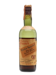 Malcolm Fraser's Extra Special 17 Years Old Bottled 1940s 75cl