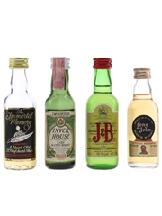 Assorted Blended Scotch Whisky Bottled 1970s - Immortal Memory, Inver House, J & B, Long John 4 x 4.7cl-5cl