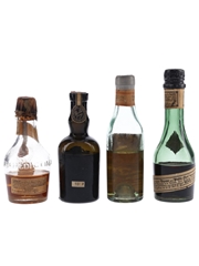 Benedictine, Rocher Freres, Senancole & Vieille Cure Bottled 1930s-1940s 4 x 3cl