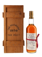 Macallan 1950 Handwritten Label