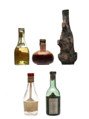 Assorted Liqueurs Bottled 1940s-1960s 5 x 5cl