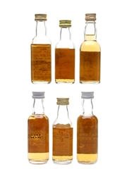 Assorted Blended Scotch Whisky Falls Of Dochart, Highland Queen, Lord Douglas, Old Troon & Tuxedo 6 x 4.7cl-5cl