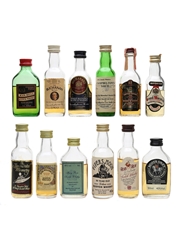 Assorted Blended Scotch Whisky Low Level 12 x 3-5cl