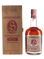 Springbank 25 Year Old