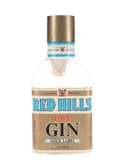 Red Hills Gold Label Dry Gin Bottled 1970s 75cl / 45%
