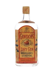 Gordon's Dry Gin Spring Cap Bottled 1950s 75cl / 47.3%