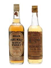 Bell's Pure Malt & Glen Nicol  Pure Malt 5 Years Old
