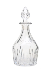 Crystal Decanter With Stopper  27.5cm x 11.5cm