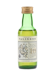 Talisker 10 Year Old Bottled 1980s-1990s Map Label 5cl / 45.8%