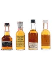 Assorted Bourbon Whiskies Early Times, Four Roses, Seagram's & Virginia Gentleman 4 x 5cl