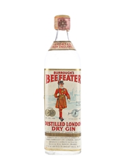 Burrough's Beefeater London Dry Gin Bottled 1960s - Silva 75cl / 47%