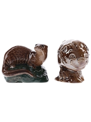 Whyte & Mackay Haggis & Otter Ceramic Miniatures