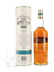 Bowmore 12 Year Old Bottled 1990s - Free Bowmore Glass 100cl / 43%