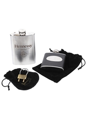 Hip Flasks & Key Ring Chivas Brothers, Hennessy & Usquaebach 