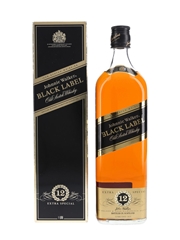Johnnie Walker Black Label 12 Year Old Bottled 1980s 100cl / 43%