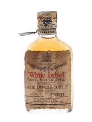 Dewar's White Label Spring Cap Bottled 1950s - Silva 4.7cl / 43%
