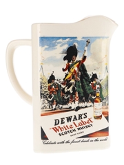 Dewar's White Label Ceramic Water Jug