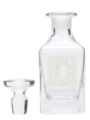 Highland Park Crystal Decanter