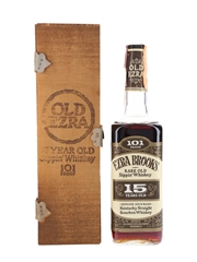 Ezra Brooks 15 Year Old 101 Proof Bottled 1980s - Manzuoli 75cl / 50.5%