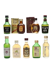 Assorted Blended Scotch Whisky  9 x 5cl