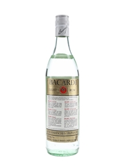 Bacardi Carta Blanca Bottled 1980s-1990s 70cl / 38%