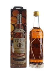Dillon 1966 Tres Vieux Rhum Bottled 1980s-1990s - Bardinet-Antilles 70cl / 45%