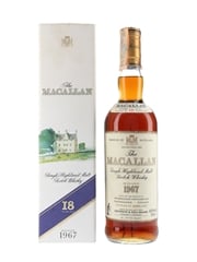 Macallan 1967 18 Year Old