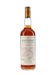 Macallan 1972 25 Year Old Anniversary Malt