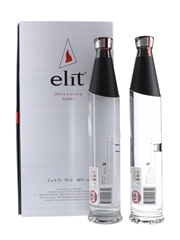 Stoli Elit Set Ultra Luxury Vodka 2 x 70cl / 40%