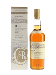 Cragganmore 14 Year Old Bottled 2010 - Friends Of The Classic Malts 70cl / 40%